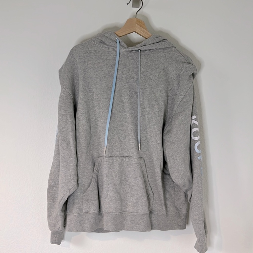 The Kooples Paris Heather grey logo sweatshirt size medium, excellent condition